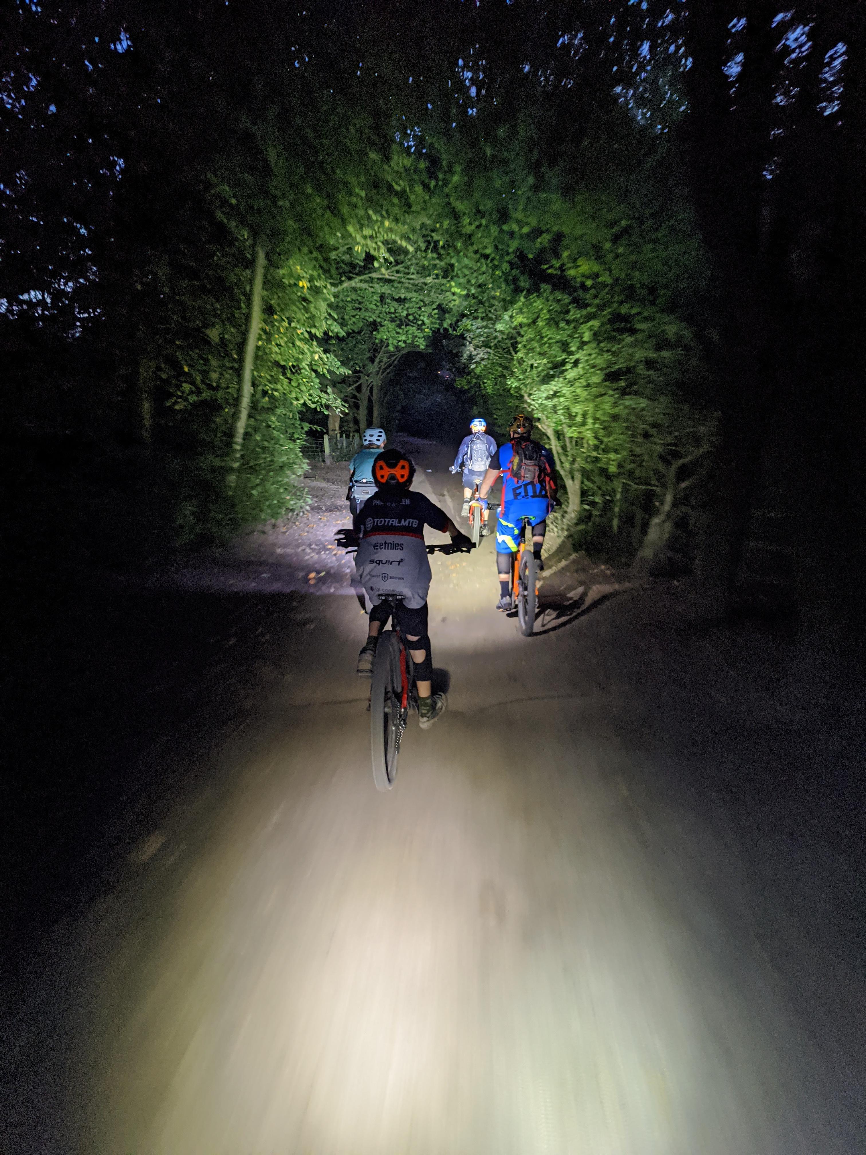 Heading along the Pennine bridleway