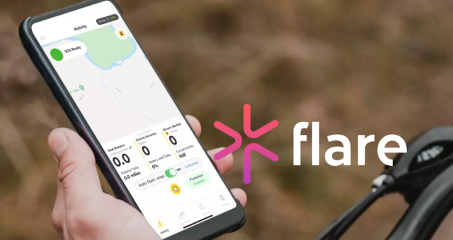 Flare Cycling App Logo