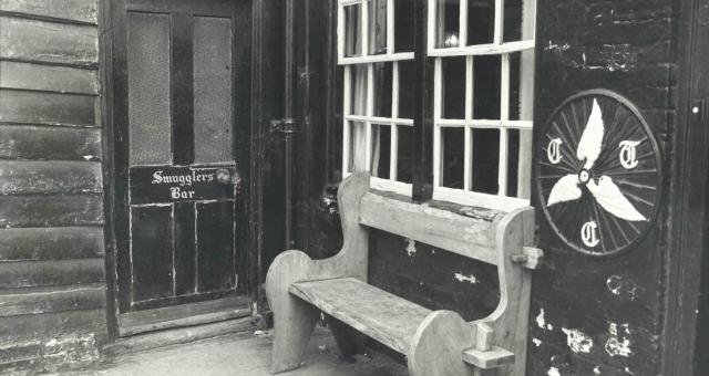 CTC sign at Ye Olde Smugglers Inn in East Sussex 