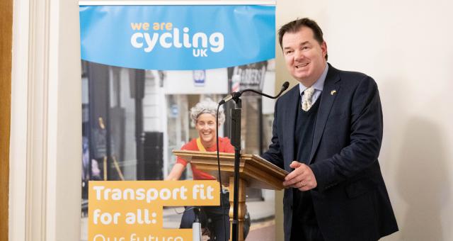 Guy Opperman MP, Minister for Roads and Local Transport, during his speech