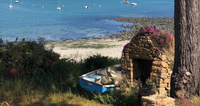 View overlooking the  Anse du Dibe