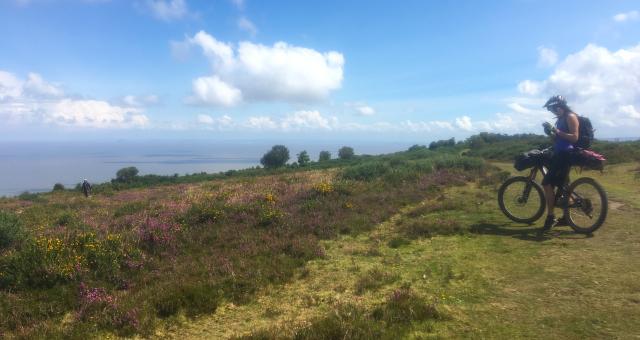 Cyclists on the Westcountry Way 