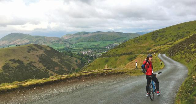 Long Mynd descent