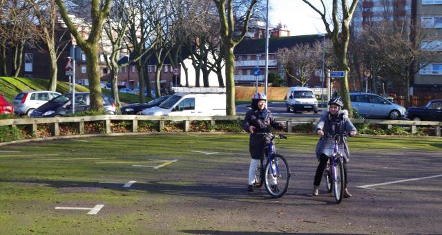 The Women's Learn to Ride group in Portsmouth