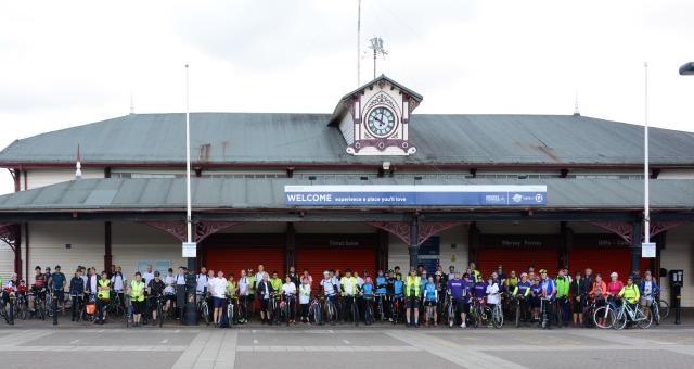 Cyclists gather for World Suicide Prevention Day