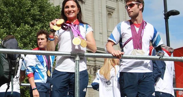 Dame Sarah Storey with her Olympic medals Photo: Richard Turner (CC)