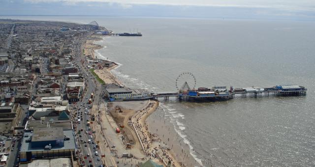 View of Blackpool from Blackpool Tower